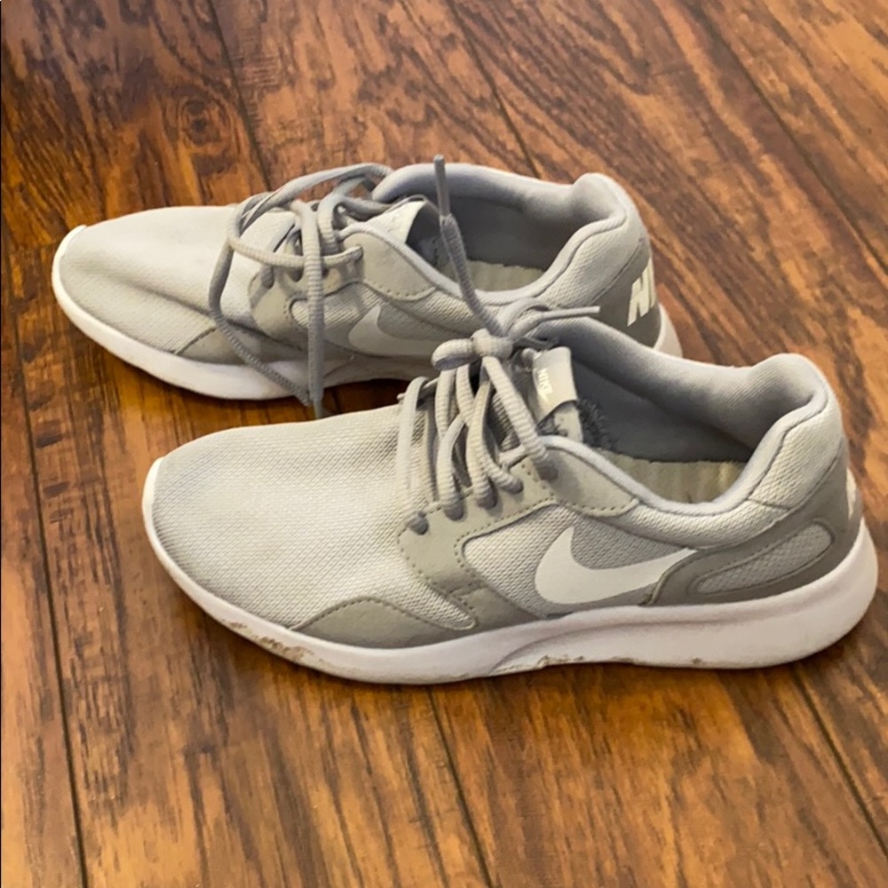 Grey Nike sneakers